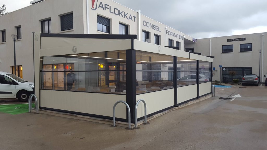 Pergola en aluminium sur mesure à Porto-Vecchio