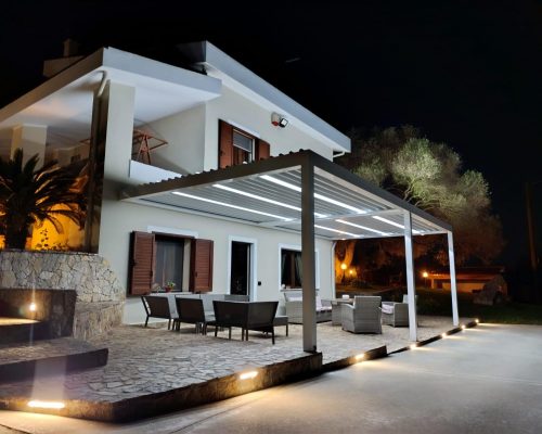 Installation Pergola Corse Bioclimatique Ajaccio